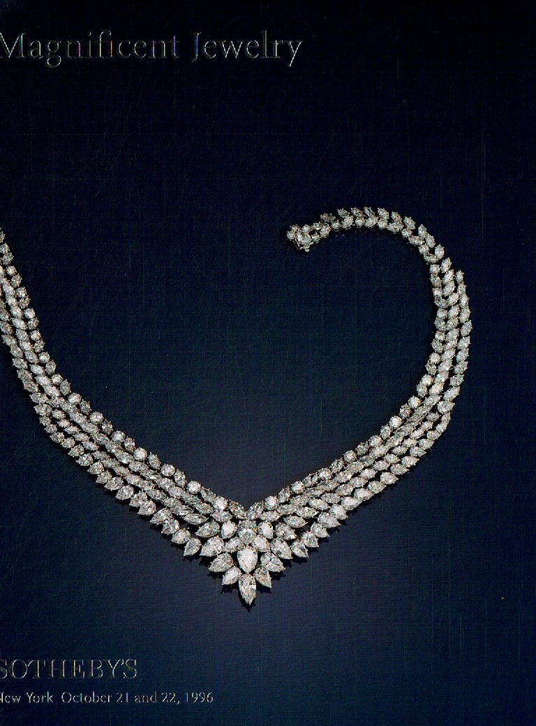 Sothebys & 22nd October 1996 Magnificent Jewels (Digital Only)