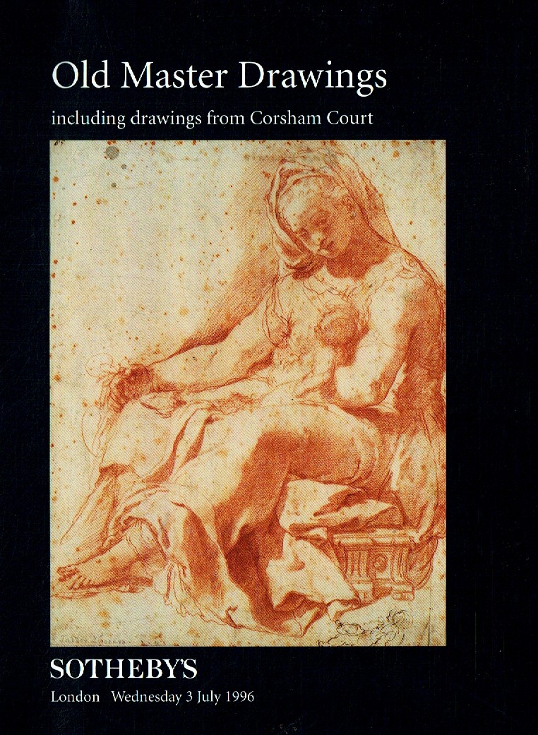 Sothebys July 1996 Old Master Paintings Including Drawings From C (Digital Only