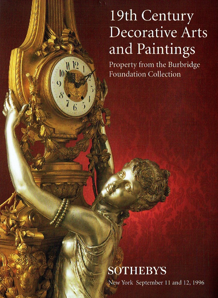 Sothebys September 1996 19th Century Decorative Arts (Digital Only)