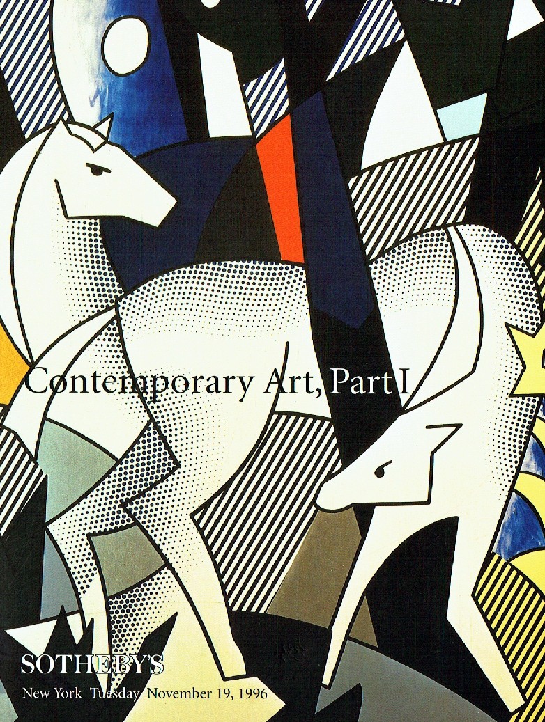 Sothebys November 1996 Contemporary Art Part I (Digital Only)