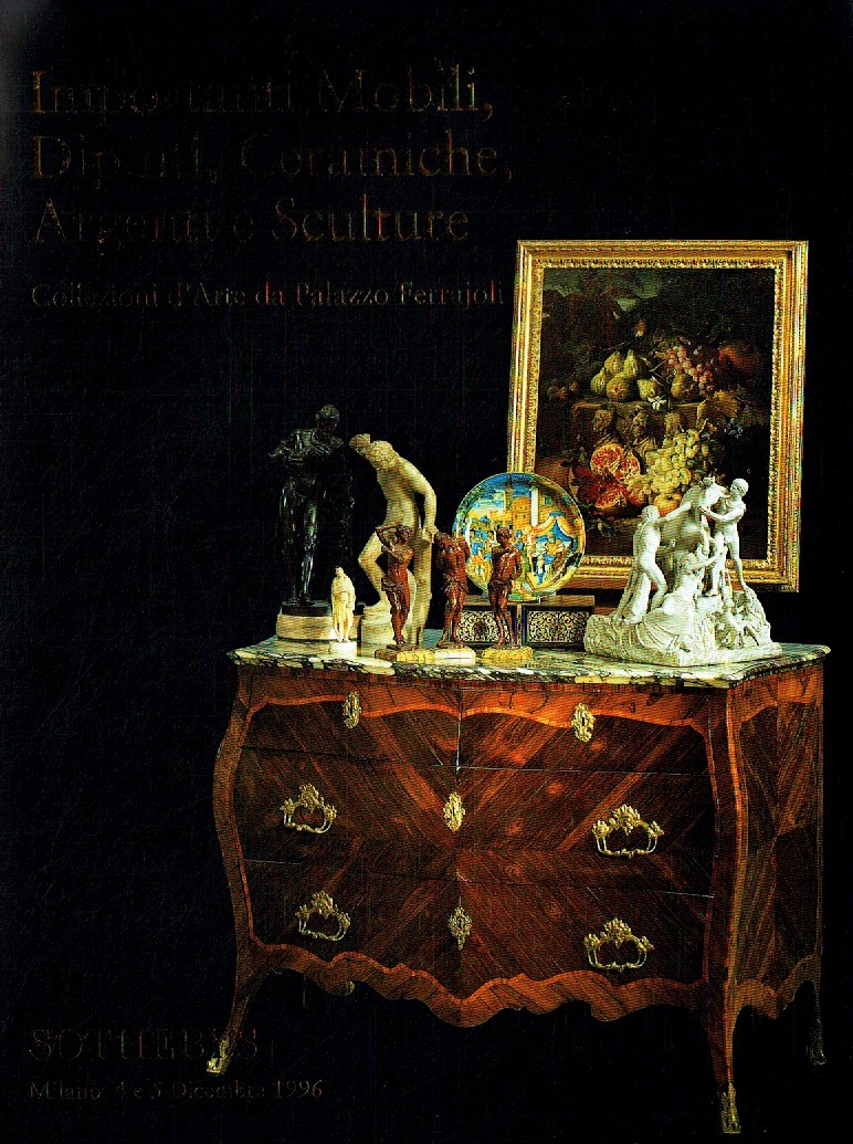 Sothebys December 1996 Important Furniture, Paintings, Cera (Digital Only)