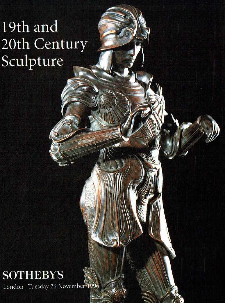 Sothebys November 1996 19th and 20th Century Sculpture (Digital Only)