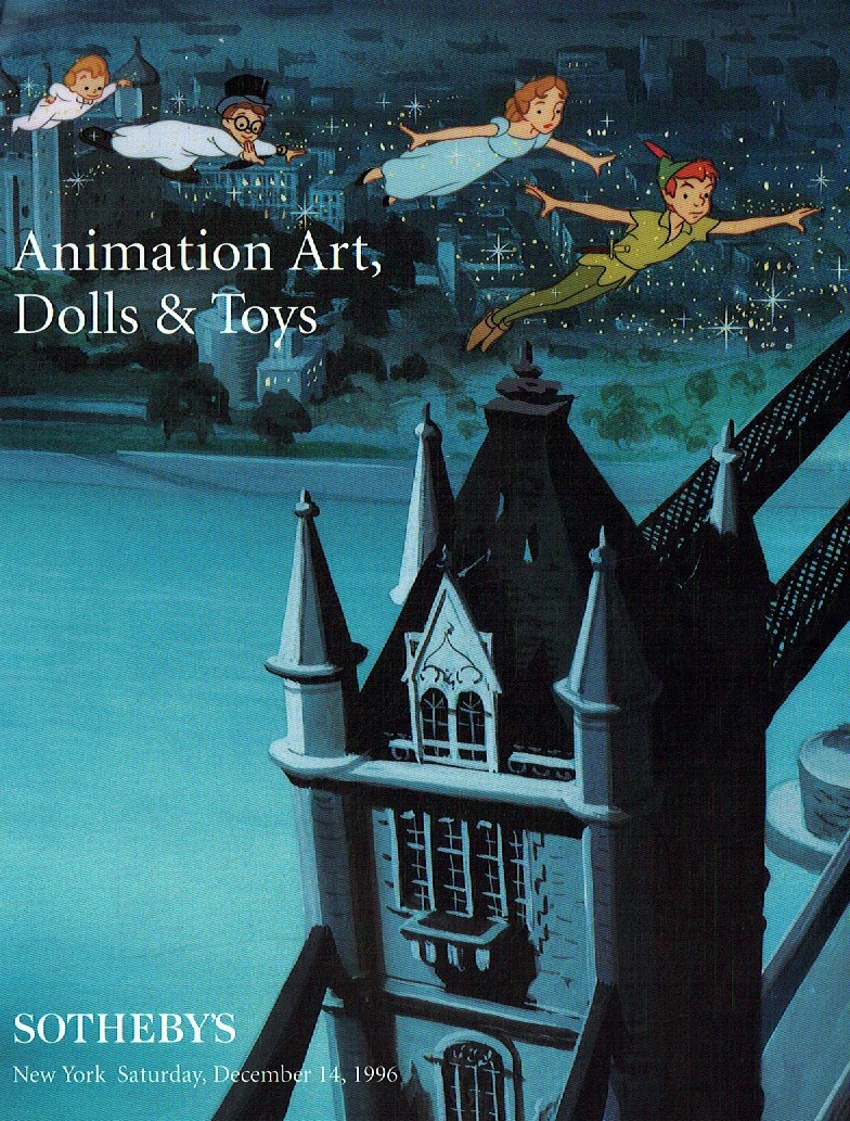 Sothebys & 17th December 1996 Animation Art Dolls & Toys/Collecto (Digital Only