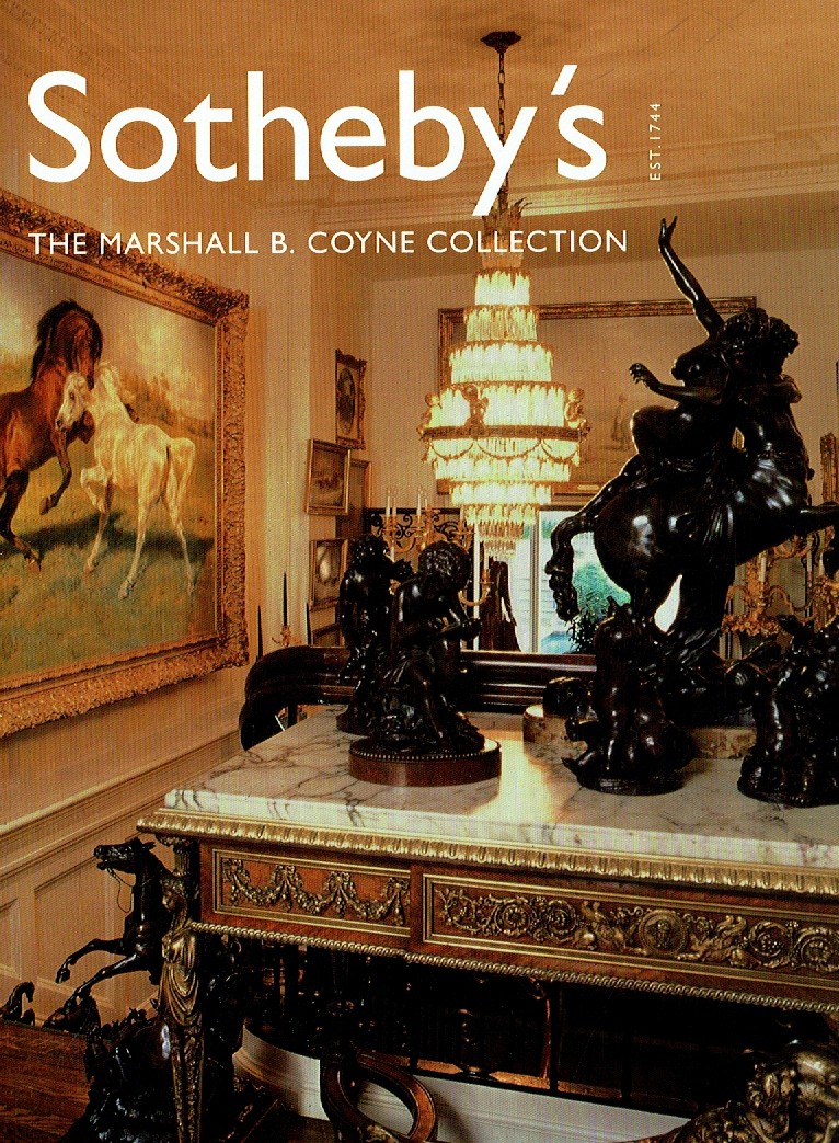 Sothebys June 2001 The Marshall B Coyne Collection (Digital Only)