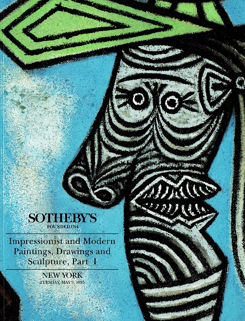 Sothebys May 1995 Impressionist and Modern Paintings, Drawings an (Digital Only