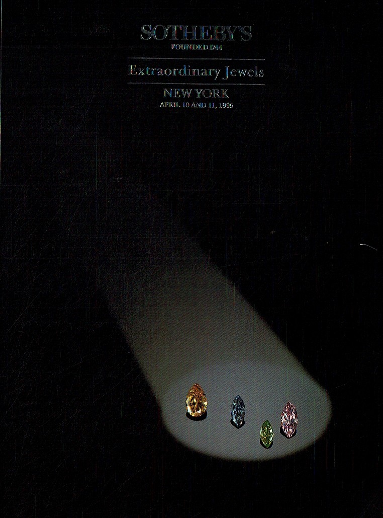 Sothebys & 11th April 1995 Extraordinary Jewels (Digital Only)