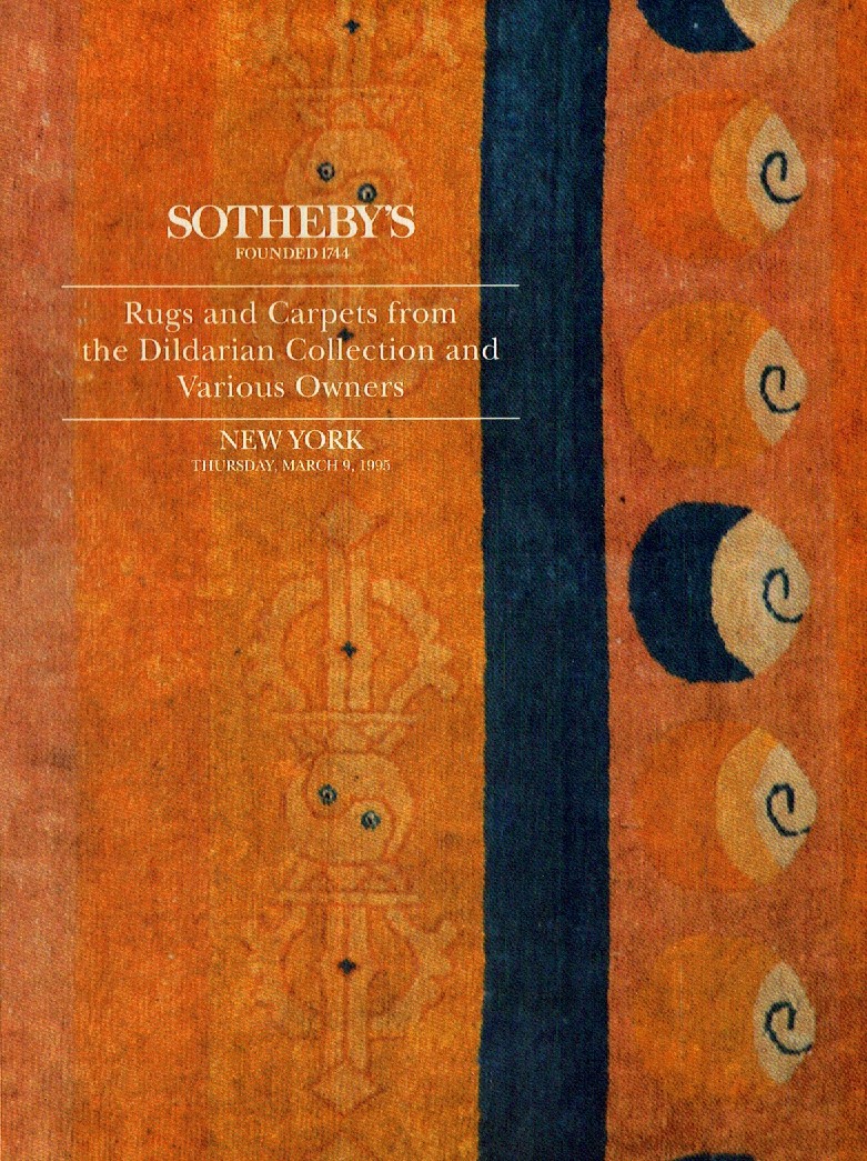 Sothebys March 1995 Rugs and Carpets from the Dildarian Collectio (Digital Only