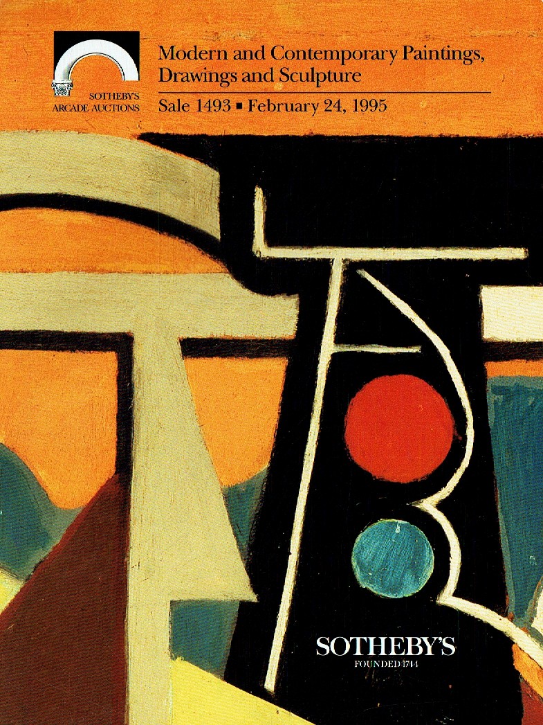 Sothebys February 1995 Modern, Contemporary Paintings, Drawings a (Digital Only