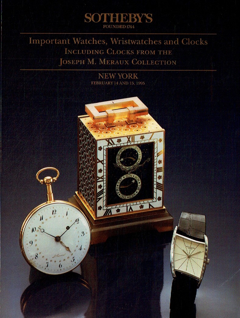 Sothebys February 1995 Important Watches, Wristwatches (Digital Only)