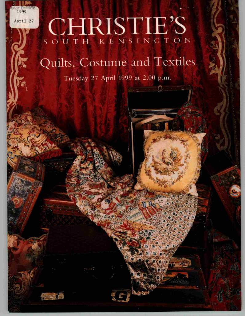 Christies April 1999 Quilts, Costume & Textiles (Digital Only)