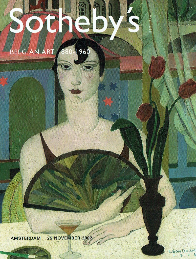 Sothebys November 2002 Belgian Art 1880 - 1960 (Digital Only)