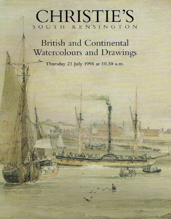 Christies July 1998 British and Continental Watercolours & Drawi (Digital Only)