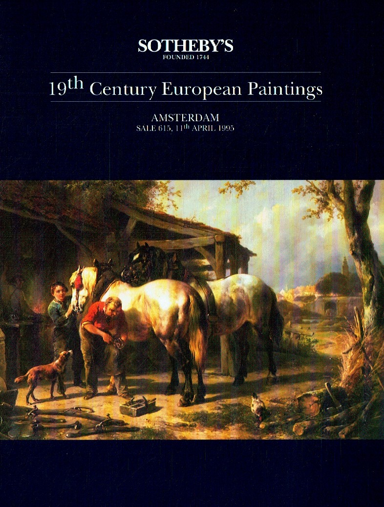 Sothebys April 1995 19th Century European Paintings (Digital Only)