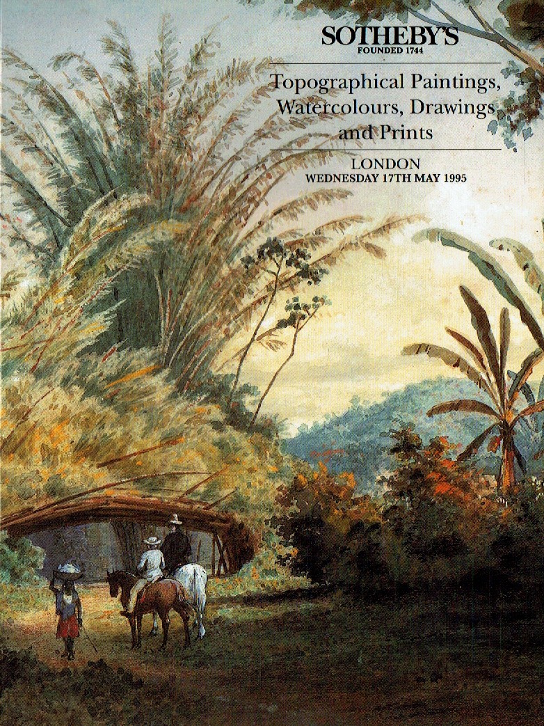 Sothebys May 1995 Topographical Paintings, Watercolours and Drawi (Digital Only