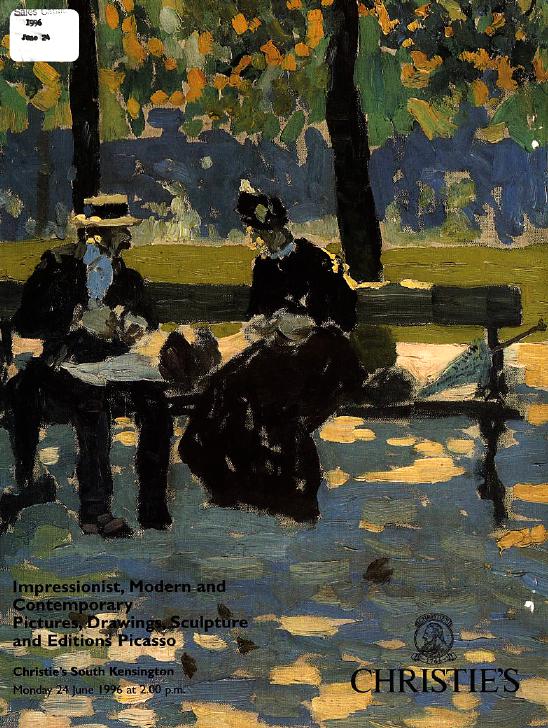 Christies June 1996 Impressionist, Modern and Contemporary Pictu (Digital Only)