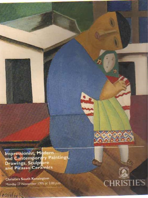 Christies November 1995 Impressionist & Modern Pictures, Picasso (Digital Only)