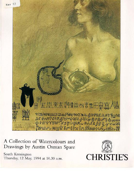 Christies May 1994 A Collection of Watercolours and Drawings by (Digital Only)