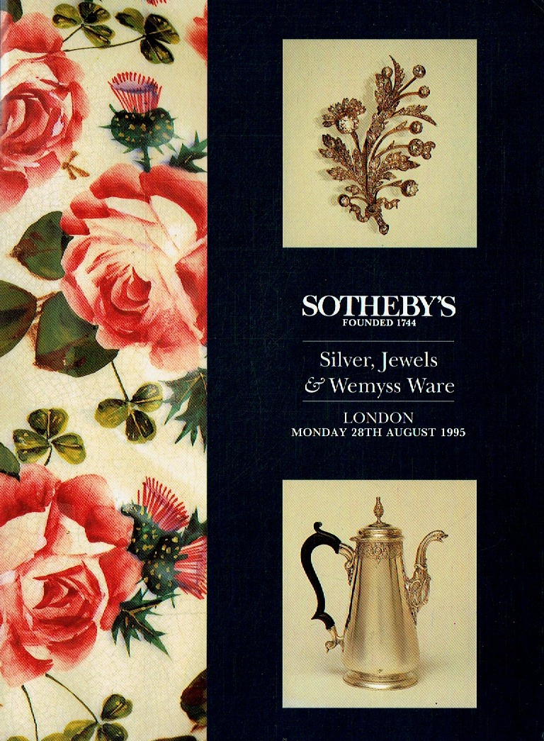 Sothebys August 1995 Silver, Jewels & Wemyss Ware (Digital Only)