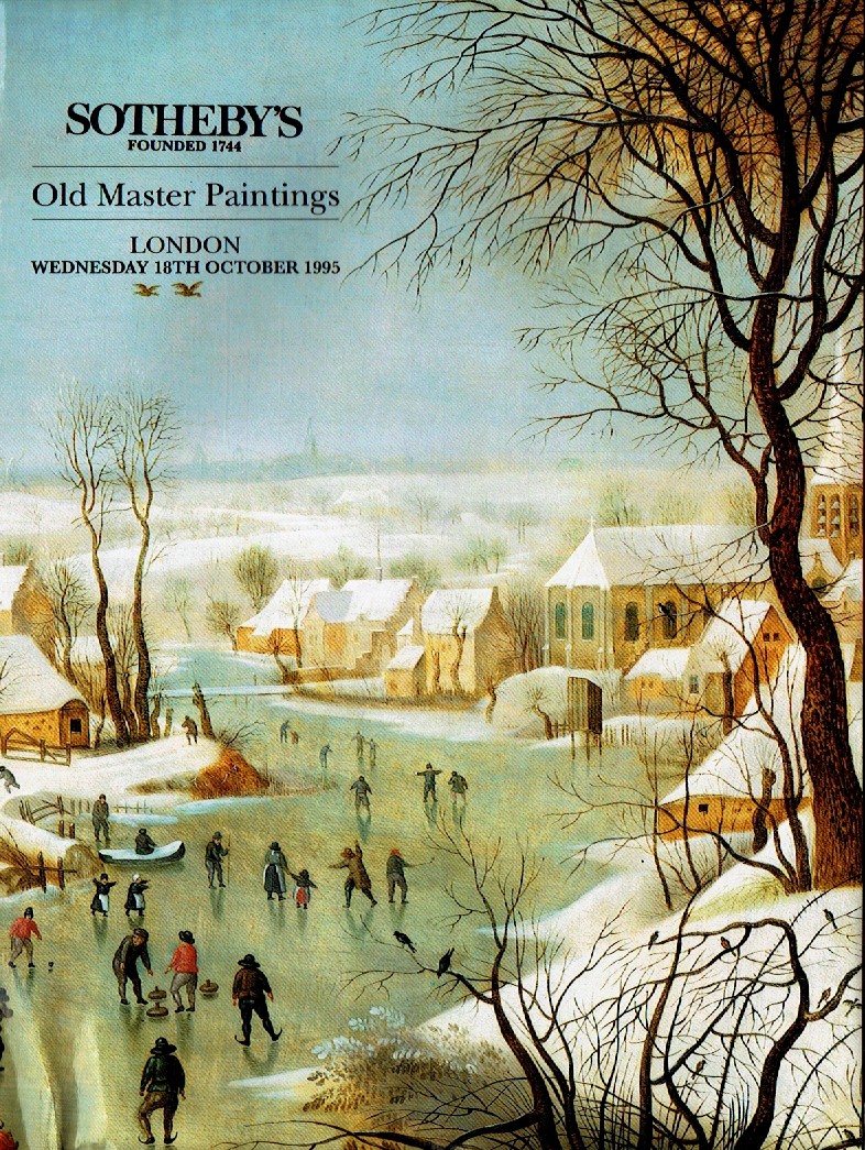 Sothebys October 1995 Old Master Paintings (Digital Only)