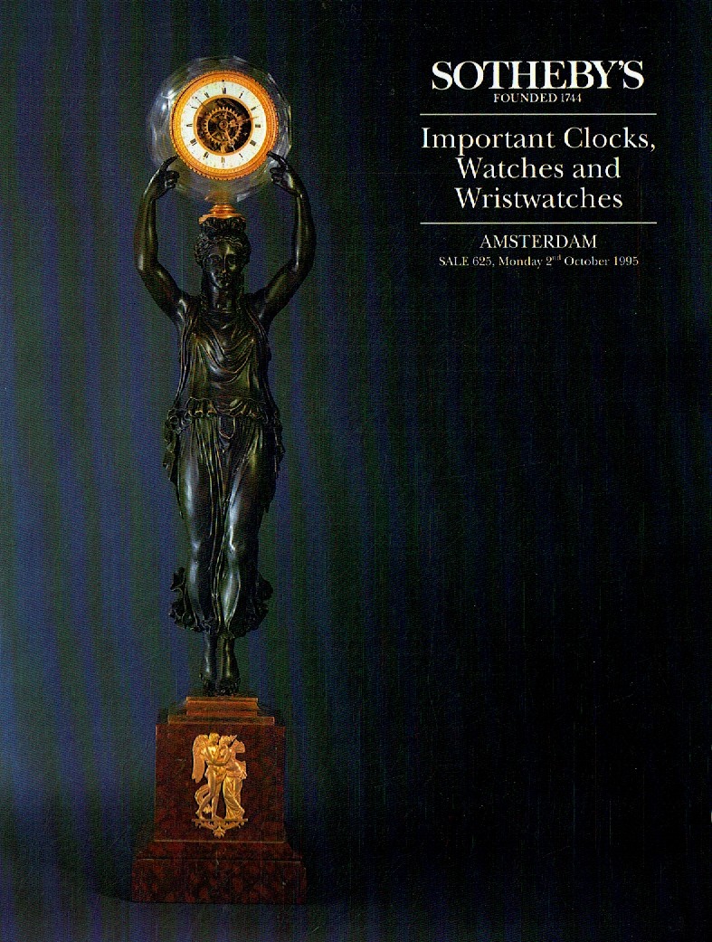 Sothebys October 1995 Important Clocks, Watches & Wristwatches (Digital Only)