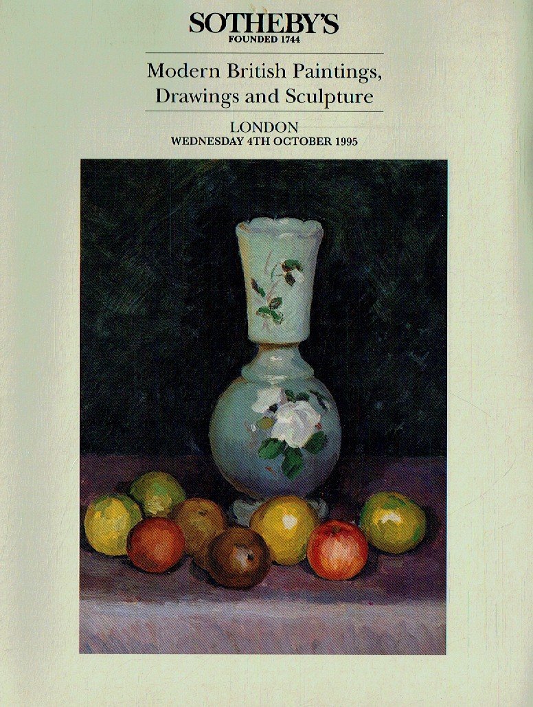 Sothebys October 1995 Modern British Paintings, Drawings and Scul (Digital Only