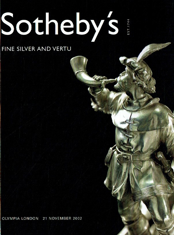 Sothebys November 2002 Fine Silver and Vertu (Digital Only)