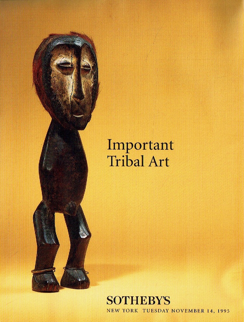 Sothebys November 1995 Important Tribal Art (Digital Only)