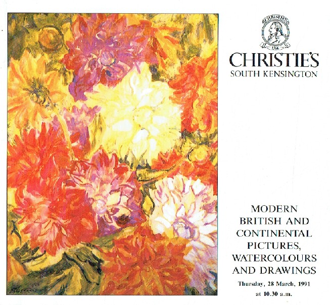 Christies March 1991 Modern British & Continental Paintings, Wat (Digital Only)