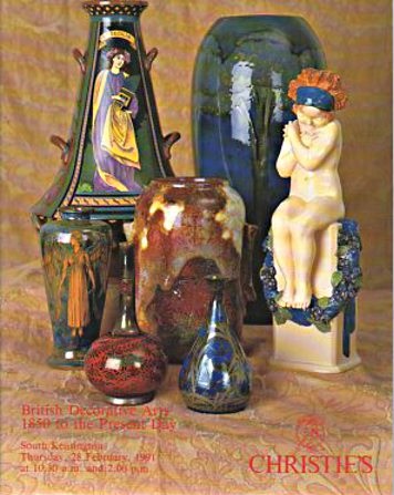 Christies February 1991 British Decorative Arts 1850 to the Pres (Digital Only)