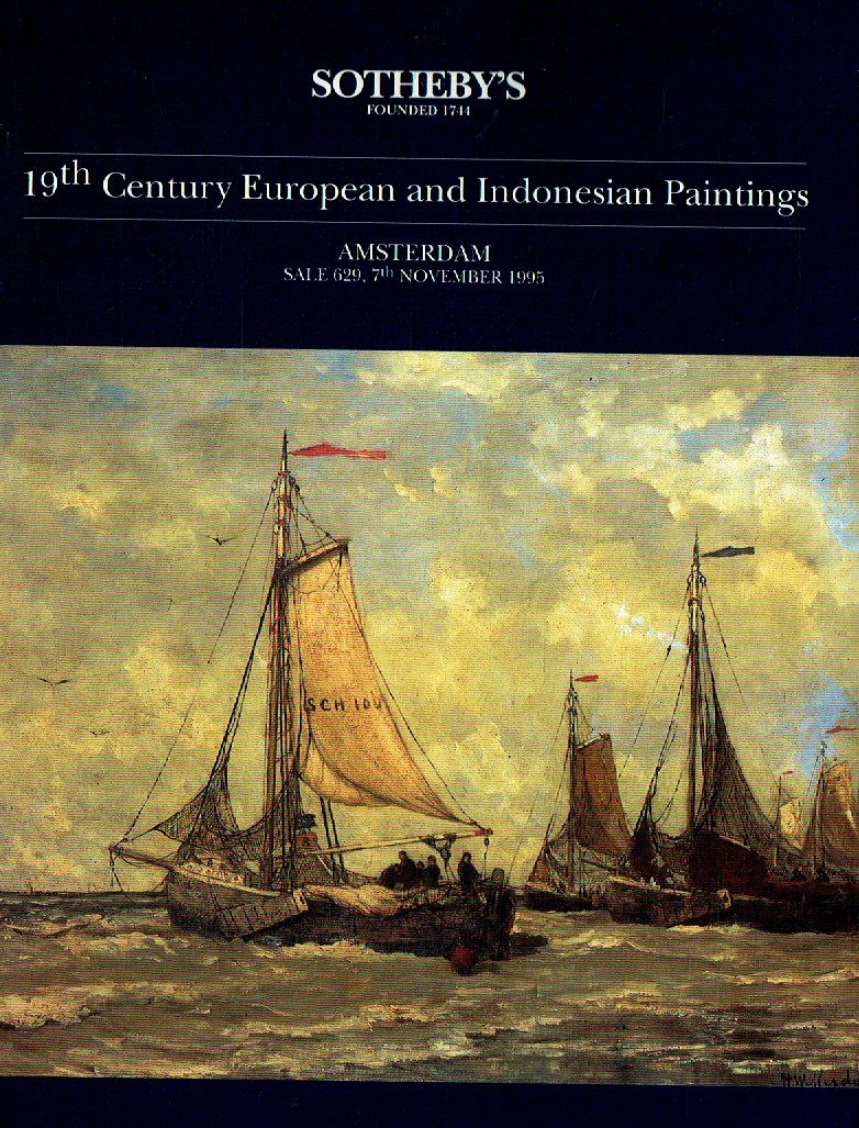 Sothebys November 1995 19th Century European & Indonesian Paintin (Digital Only