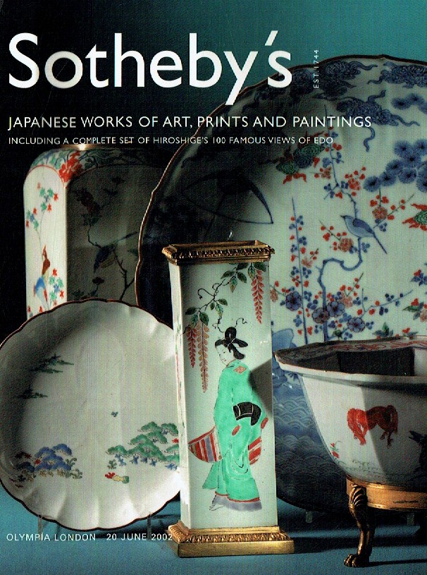 Sothebys June 2002 Japanese Works of Art, Prints and Paintings in (Digital Only