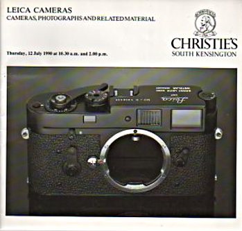 Christies July 1990 Leica Cameras, Photographs & Related Material (Digital Only