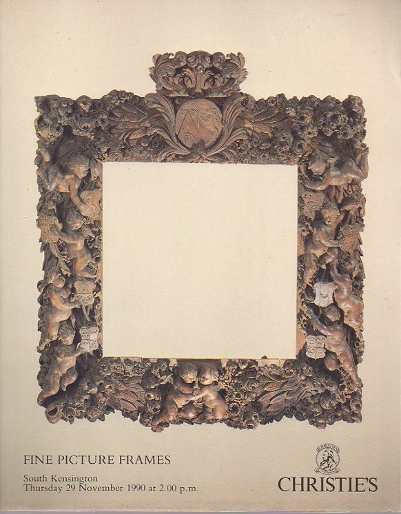 Christies November 1990 Fine Picture Frames (Digital Only)