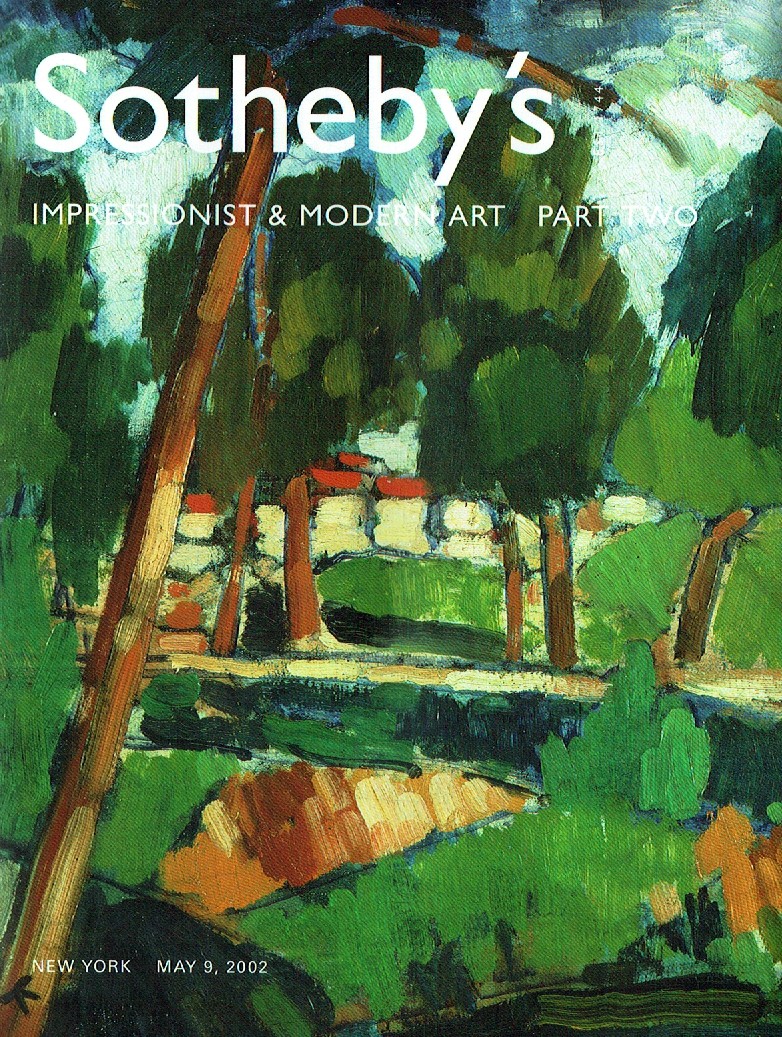 Sothebys May 2002 Impressionist And Modern Art Part II (Digital Only)