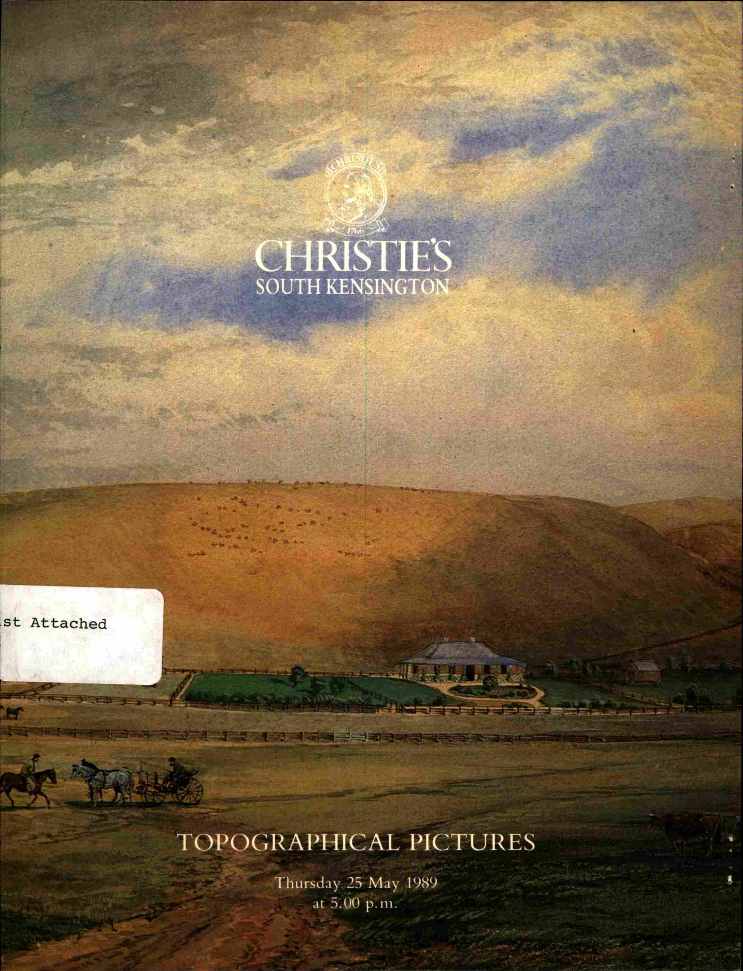 Christies May 1989 Topographical Pictures (Digital Only)