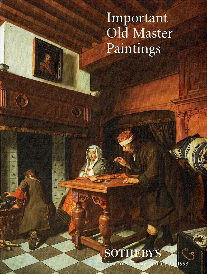 Sothebys January 1998 Important Old Master Paintings (Digital Only)