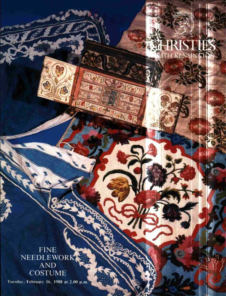 Christies February 1988 Fine Needlework & Costume (Digital Only)