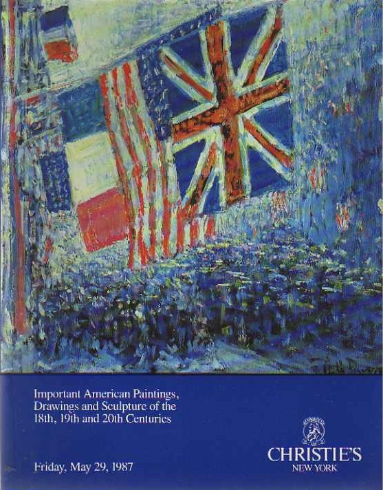 Christies May 1987 Important American Paintings, Drawings and Sc (Digital Only)