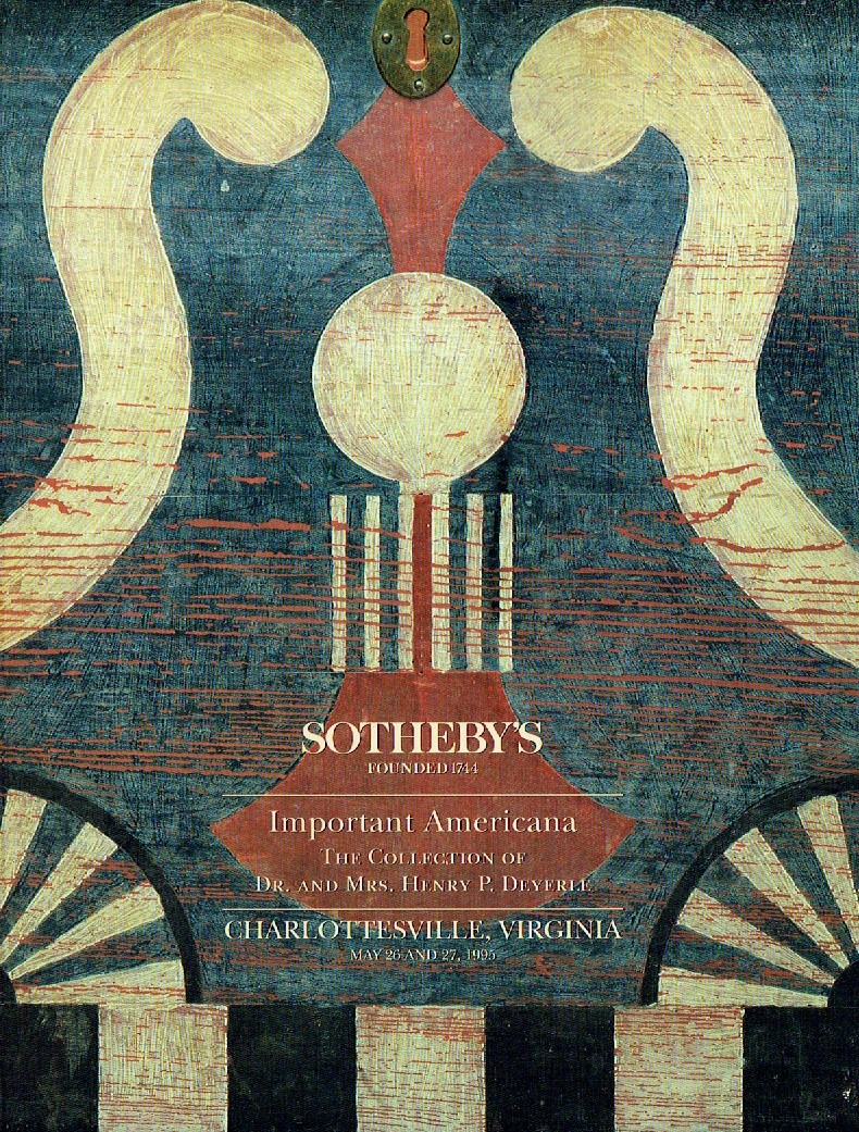 Sothebys May 1995 Important Americana the Collection of D (Digital Only)