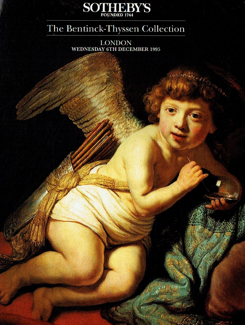 Sothebys December 1995 The Bentinck-Thyssen Collection of Old Mas (Digital Only)