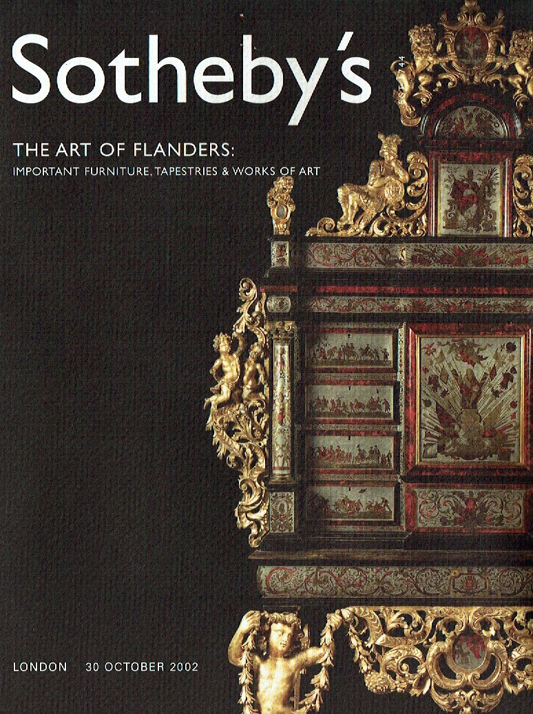 Sothebys October 2002 The Art of Flanders: Important Furniture, T (Digital Only)