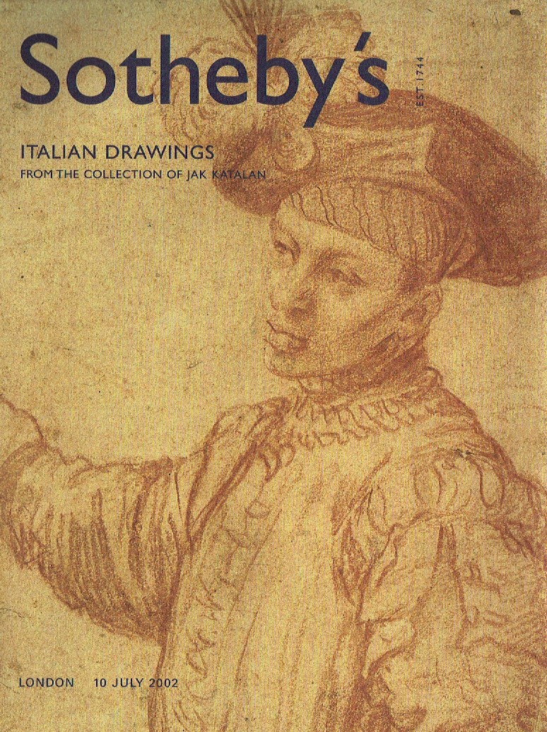 Sothebys July 2002 Italian Drawings from the Collection of Jak Ka (Digital Only)