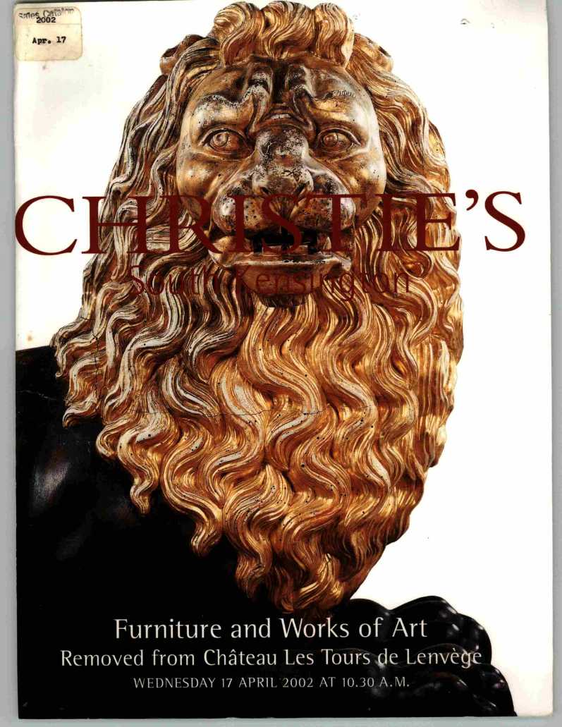 Christies April 2002 Furniture & Works of Art (Digital Only)