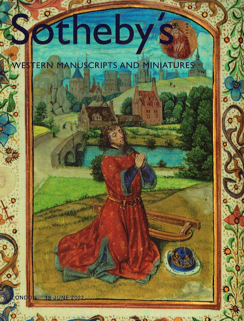 Sothebys June 2002 Western Manuscripts and Miniatures (Digital Only)