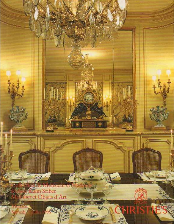 Christies July 1995 Sriber Collection French Furniture, Works of (Digital Only)