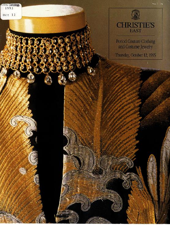 Christies October 1995 Period Couture Clothing & Costume Jewelry (Digital Only)