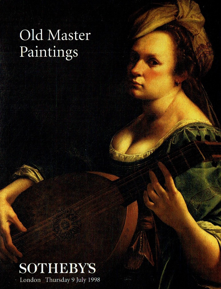 Sothebys July 1998 Old Master Paintings (Digital Only)