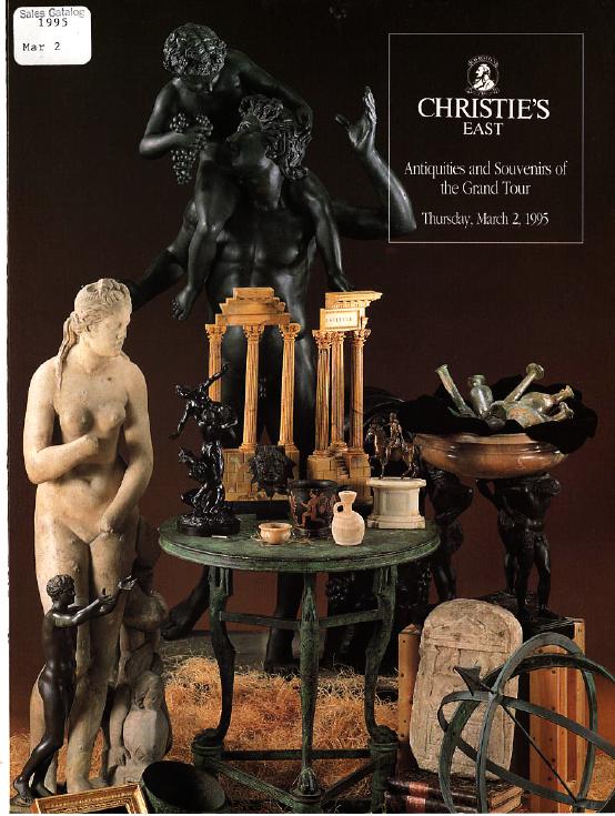 Christies March 1995 Antiquities & Souvenirs of The Grand Tour (Digital Only)