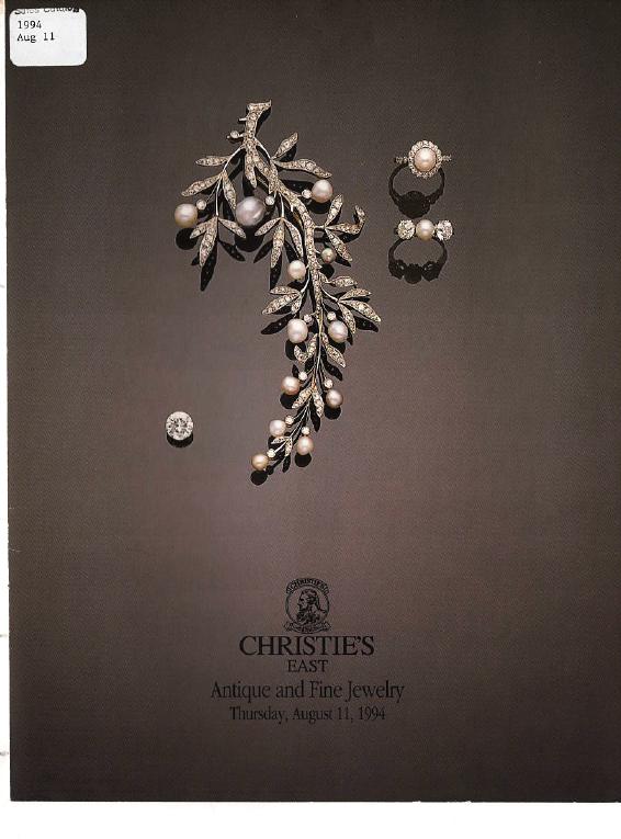 Christies August 1994 Antique & Fine Jewelry (Digital Only)