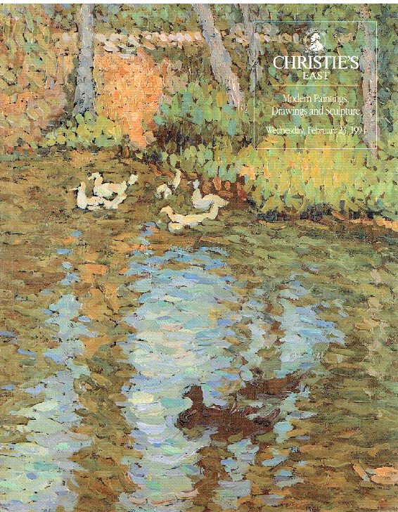 Christies February 1994 Modern Paintings, Drawings & Sculpture (Digital Only)